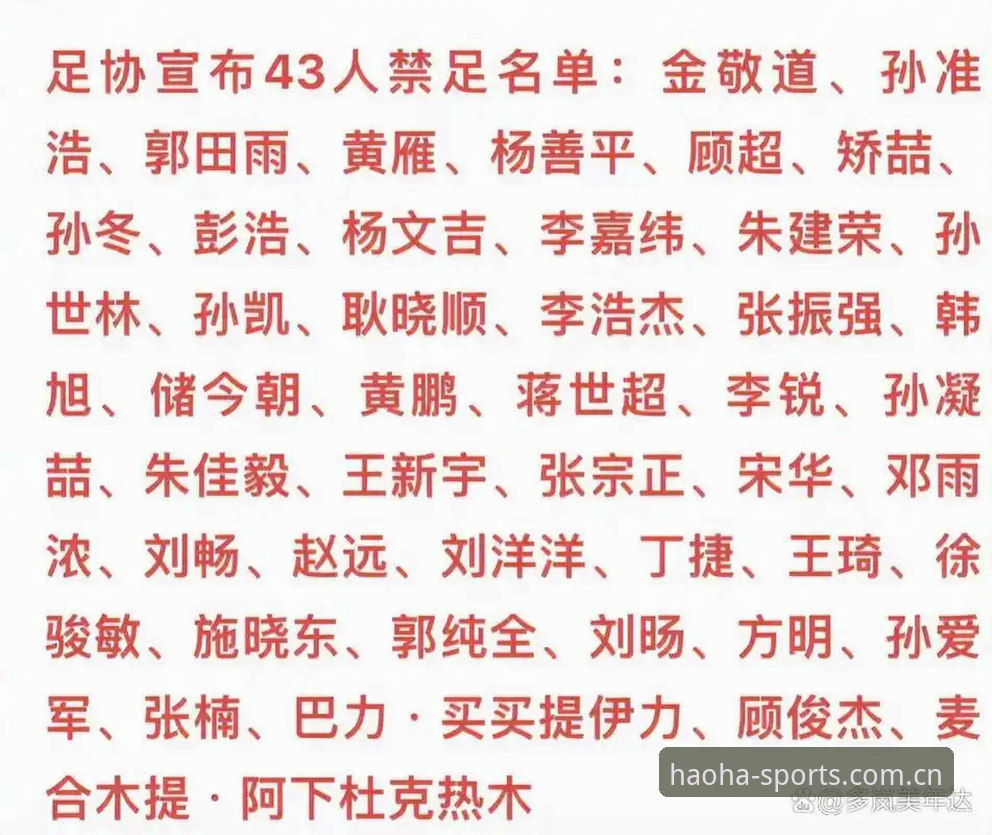 终身禁足与五年禁赛：中国足球两套惩戒逻辑的全面对比